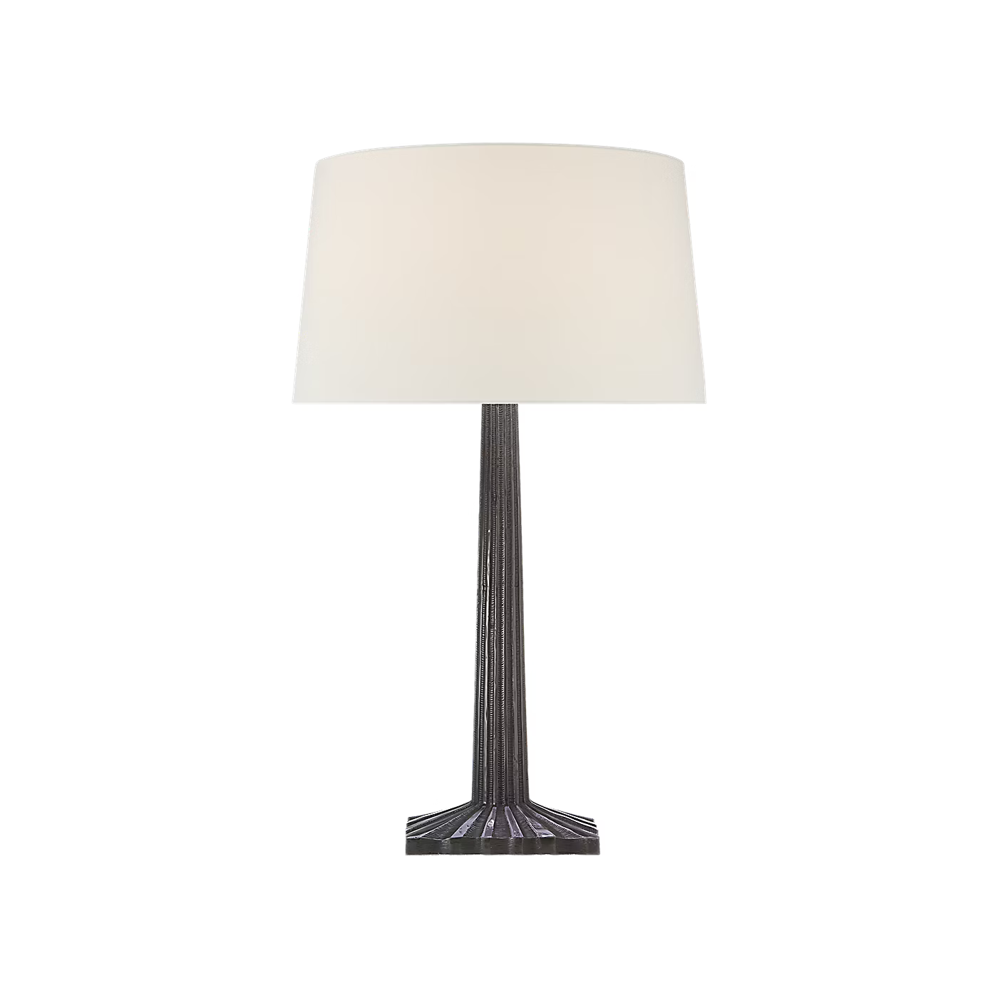 Strie Fluted Column Table Lamp
