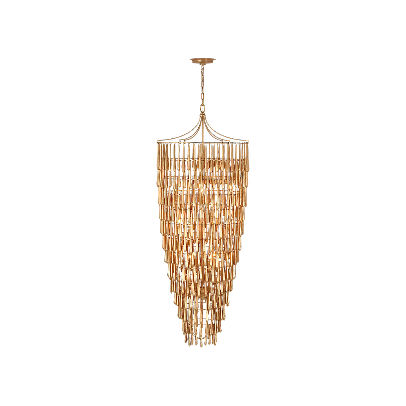 Vacarro Tall Cascading Chandelier